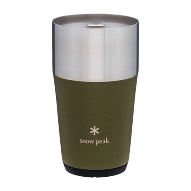 Thermal Mug Snow Peak Shimo Tumbler Olive Green 470