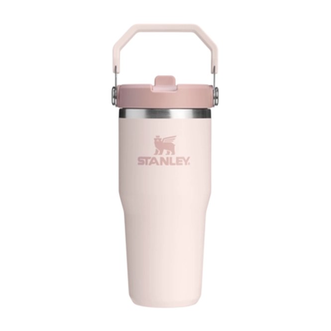 Thermal Mug Stanley The IceFlow Flip Straw 2.0 Tumbler 0,41L Rose Quartz