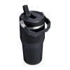Thermal Mug Stanley The IceFlow Flip Straw 2.0 Tumbler 0,59L Black 2.0