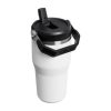 Thermal Mug Stanley The IceFlow Flip Straw 2.0 Tumbler 0,59L Chalk