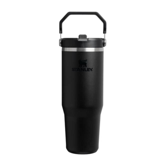 Thermal Mug Stanley The IceFlow Flip Straw 2.0 Tumbler 0,89L Black 2.0