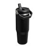 Thermal Mug Stanley The IceFlow Flip Straw 2.0 Tumbler 0,89L Black 2.0