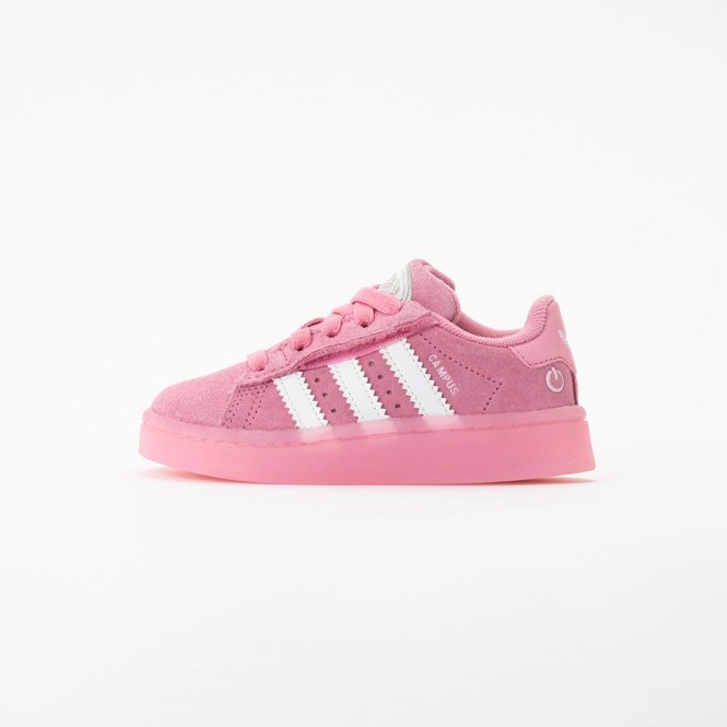 Trainers Adidas Kids Campus 00s LED Light Bliss Pink / Cloud White / Clear Pink