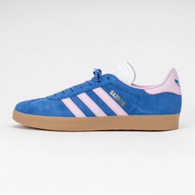 Trainers Adidas Women Gazelle Blue/ Orchid Fusion/ Gum 3