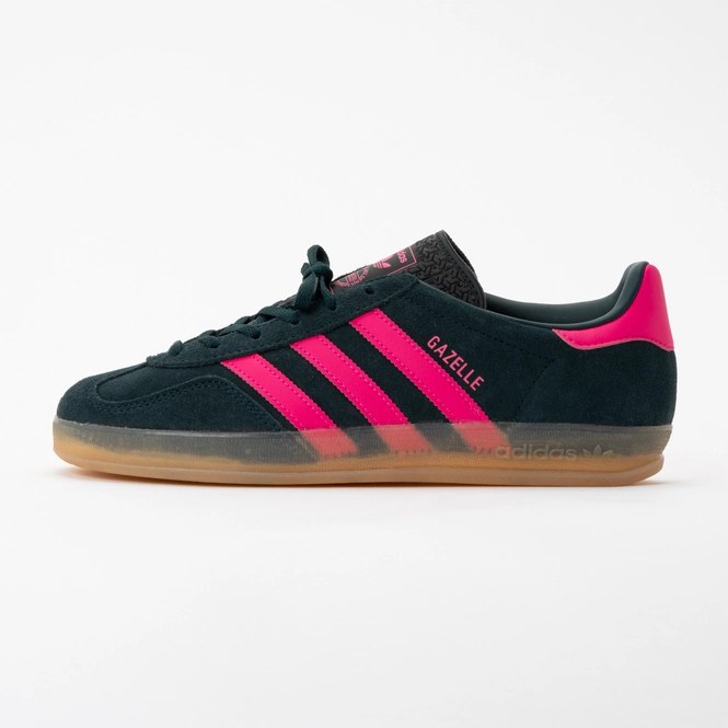 Trainers Adidas Women Gazelle Indoor Aurora Ivy / Shock Pink / Gum