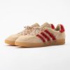 Trainers Adidas Women Gazelle Indoor Magic Beige / Team Victory Red / Gum