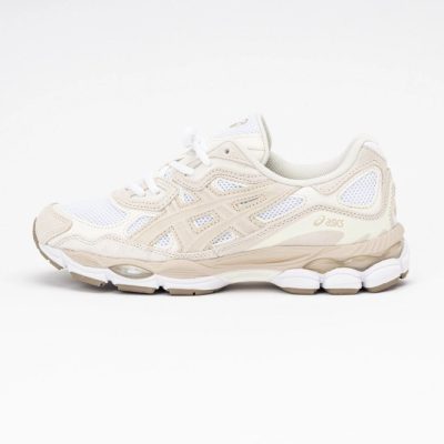 Trainers ASICS Unisex GEL-NYC White Feather Grey