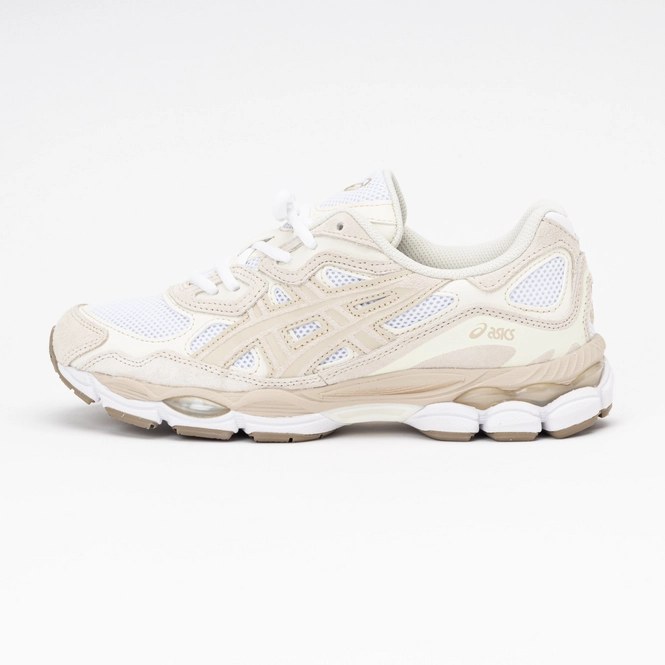 Trainers ASICS Unisex GEL-NYC White Feather Grey
