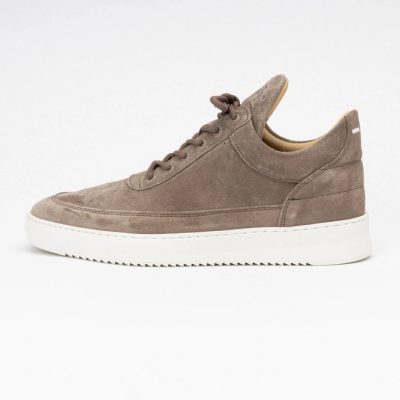 Trainers Filling Pieces Men Low Top Suede Organic Earth