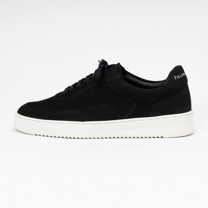 Trainers Filling Pieces Men Mondo 2.0 Ripple Nubuck Black