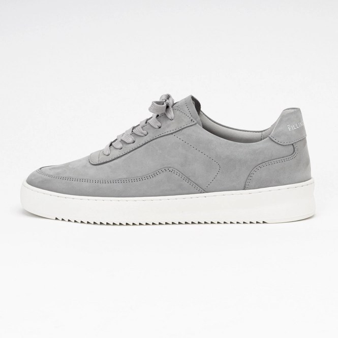 Trainers Filling Pieces Men Mondo 2.0 Ripple Nubuck Cement Grey
