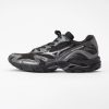 Trainers Mizuno Unisex Wave Rider 10 Black Sand / Metallic Gray