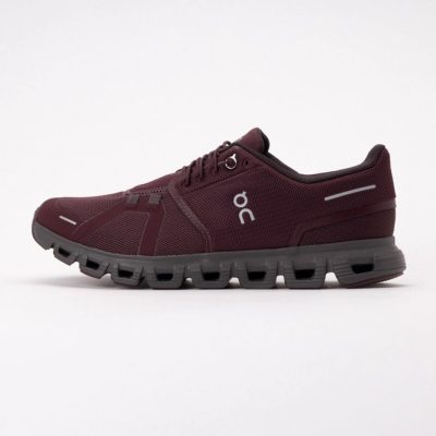 Trainers On Running Men Cloud 6 Mulberry Pebble