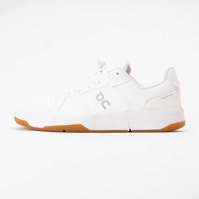 Trainers On Running Women THE ROGER Clubhouse White Ivory