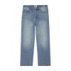 Trousers Obey Men Boxcar Straight Leg Denim Heavy Vintage Indigo
