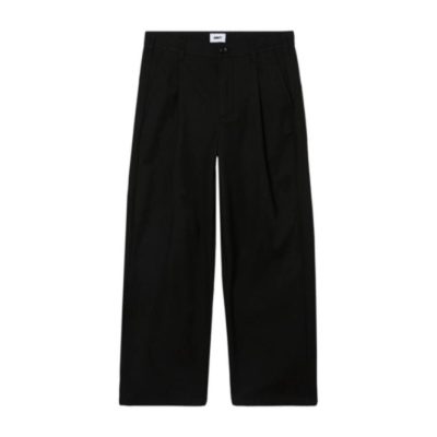 Trousers Obey Men Dean Pleated Black 26