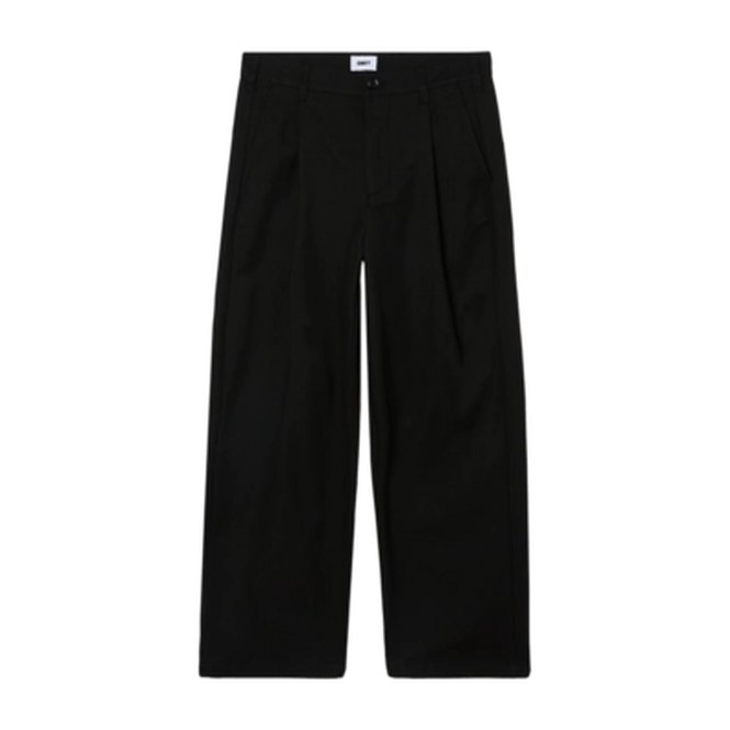 Trousers Obey Men Dean Pleated Black 26