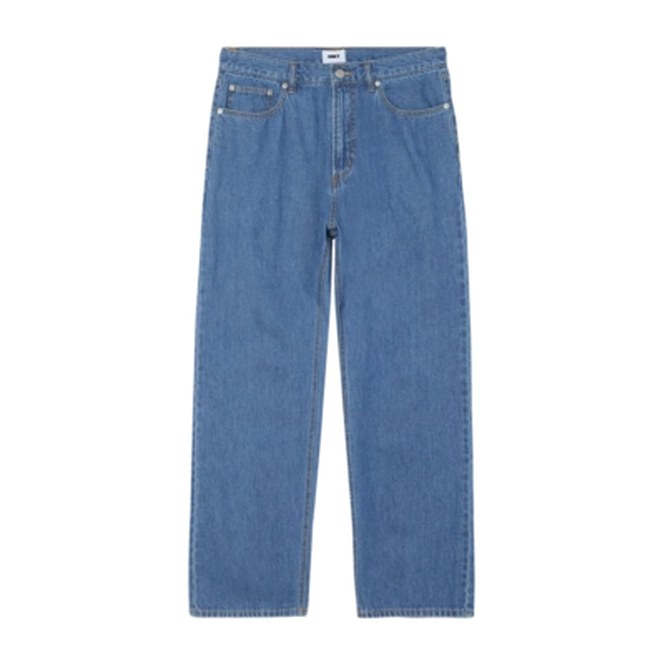 Trousers Obey Men Emerson Denim Salty Blue Stone Wash