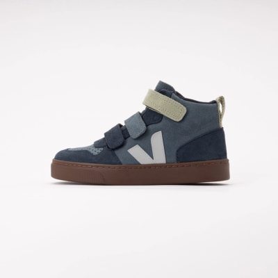 Veja Kids Small V-10 Mid Suede California Shark Bark