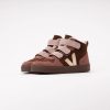 Veja Kids Small V-10 Mid Winter Suede Walnut Platine Bark