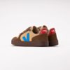 Veja Kids Small V-10 Suede Desert Egee Brown