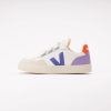 Veja Kids Small V-90 O.T. Leather White Acai Lavande