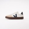 Veja Kids Small Volley O.T. Leather White Nautico Bark