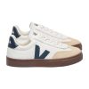 Veja Kids Small Volley O.T. Leather White Nautico Bark