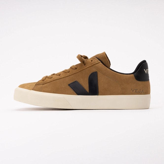 Veja Men Campo Suede Tent Black Pierre