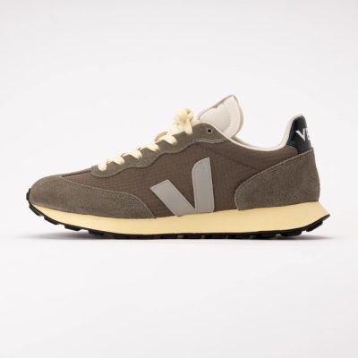 Veja Men Rio Branco II Ripstop Khaki Oxford-Grey Black