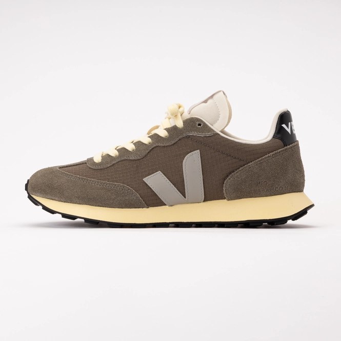 Veja Men Rio Branco II Ripstop Khaki Oxford-Grey Black