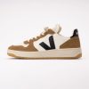 Veja Men V-10 Prime Leather Pure Black Tent