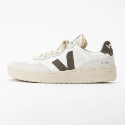 Veja Men V-90 B-Mesh White Khaki '24