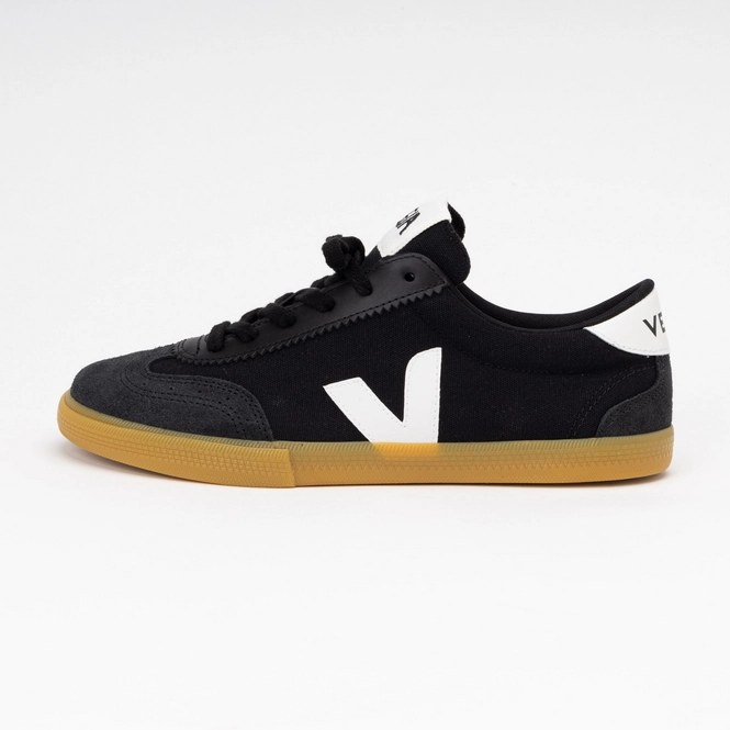 Veja Men Volley Canvas Black White Natural '24