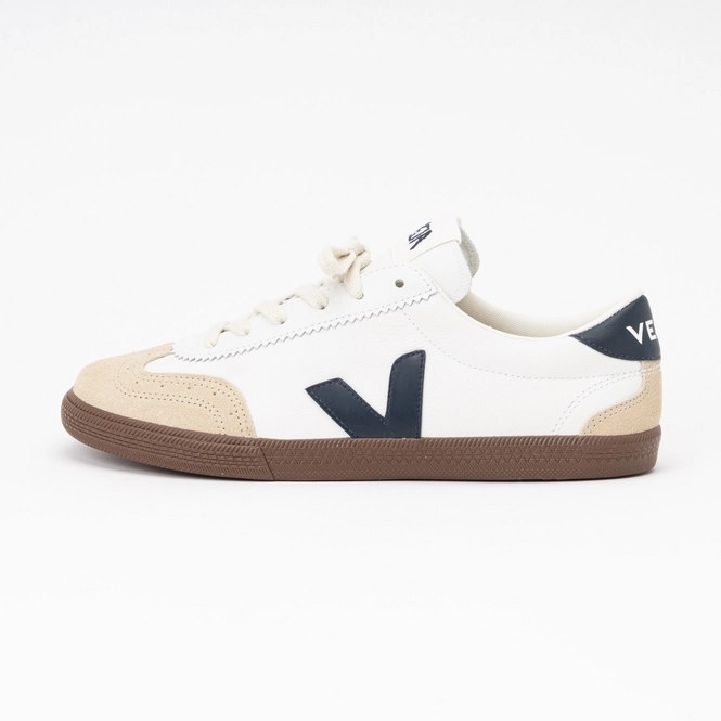 Veja Men Volley O.T. Leather White Nautico Bark '24