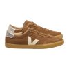 Veja Women Panenka Suede Brown Pierre Silver