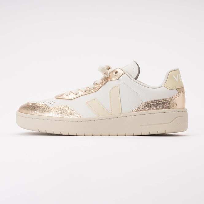 Veja Women V-90 O.T. Leather White Calcaire Platine