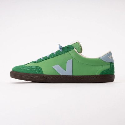 Veja Women Volley O.T. Leather Leaf Steel Eagle