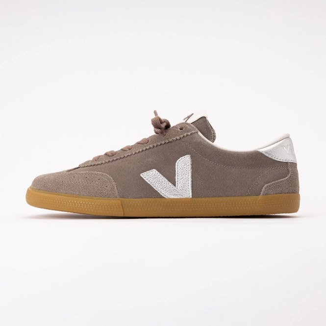 Veja Women Volley Suede Moonrock Silver