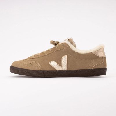 Veja Women Volley Winter Suede Dune Platine Eagle